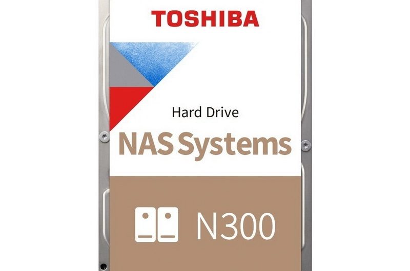 22 Тбайт и SATA III: Toshiba представила обновлённую серию жёстких дисков N300 для NAS