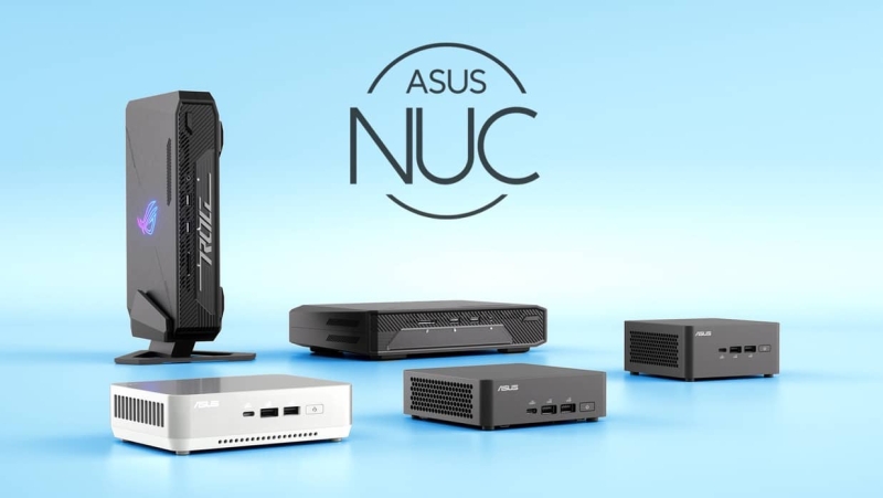 Asus представила мини-ПК NUC 14 Pro AI с чипами Intel Lunar Lake и кнопкой Copilot