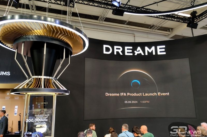 Репортаж со стенда Dreame на IFA 2024: флагманский робот-пылесос L40 Ultra, беспроводной пылесос H14 Pro и другие новинки